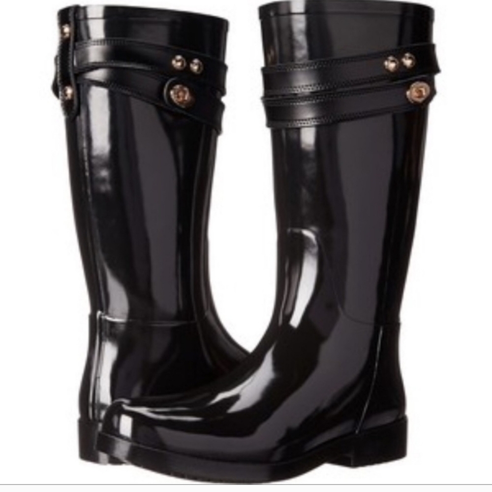 Coach Tall Rain Boots Womens 9